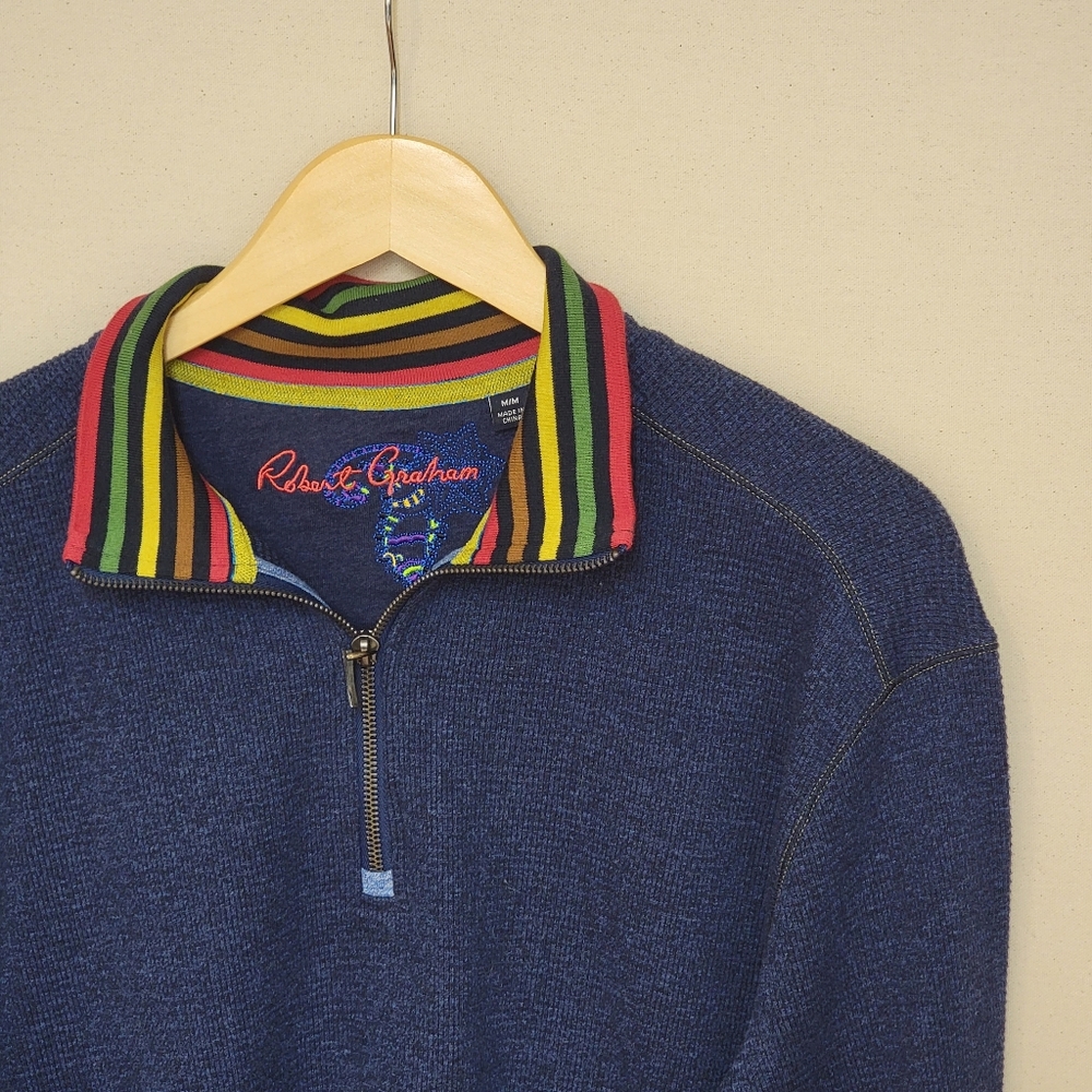 Robert Graham Quarter Zip M